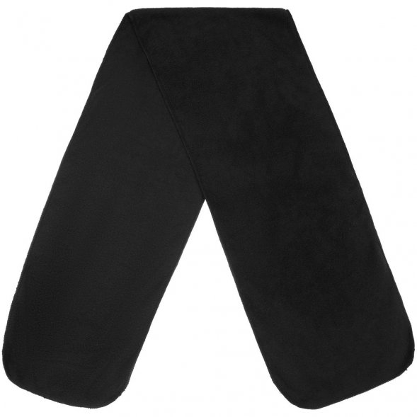 Набор Fleecy с термостаканом, черный 