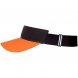 Козырек Grand Slam, темно-серый с оранжевым 