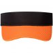 Козырек Grand Slam, темно-серый с оранжевым 