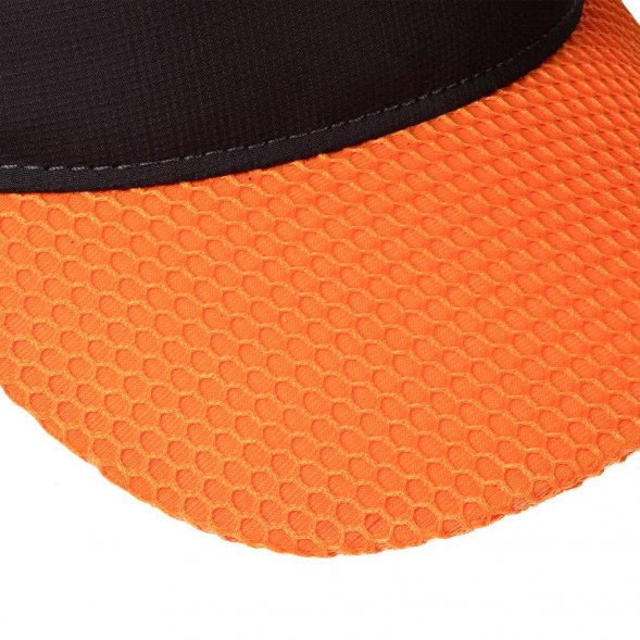 Козырек Grand Slam, темно-серый с оранжевым 