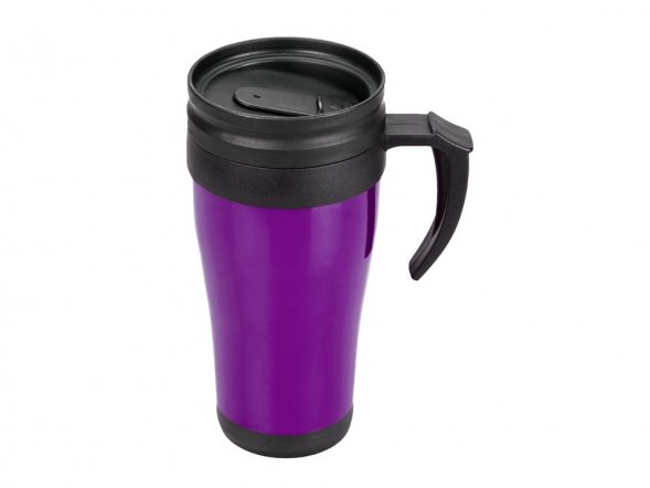 Кружка с термоизоляцией Silence 350мл, фиолетовый 