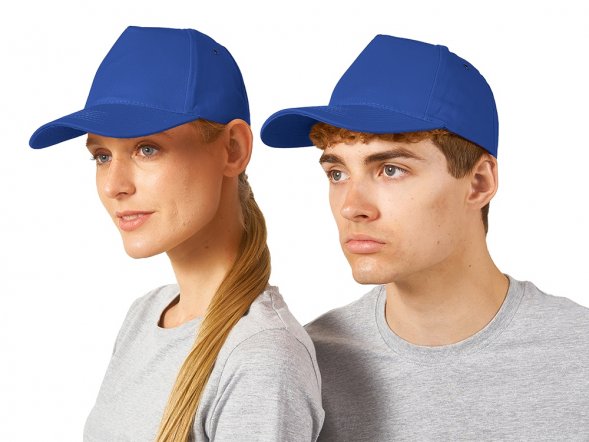 Бейсболка New York 5-ти панельная, кл. синий 