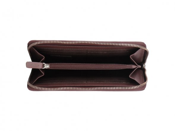 Кошелёк Cross Colors Chocolate, кожа наппа, гладкая, цвет коричневый 