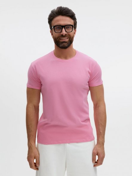 Футболка унисекс Regent 150, розовая орхидея 