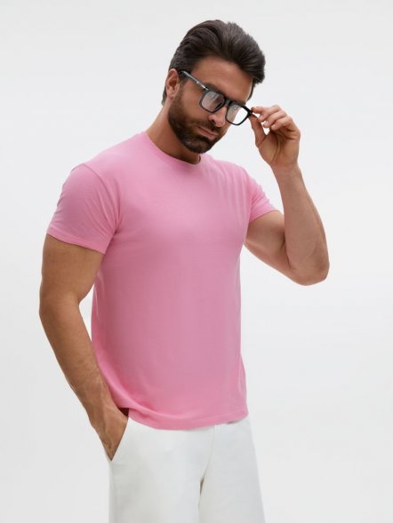 Футболка унисекс Regent 150, розовая орхидея 