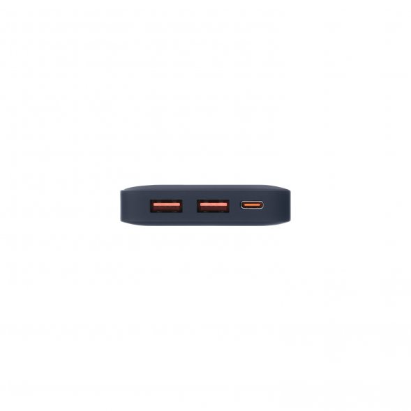 Внешний аккумулятор с подсветкой Ancor PD Plus 10000 mAh, синий 