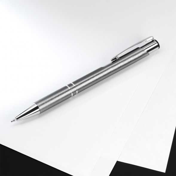 Шариковая ручка Alpha Neo, серая 