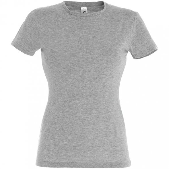 Футболка женская Miss 150, серый меланж 