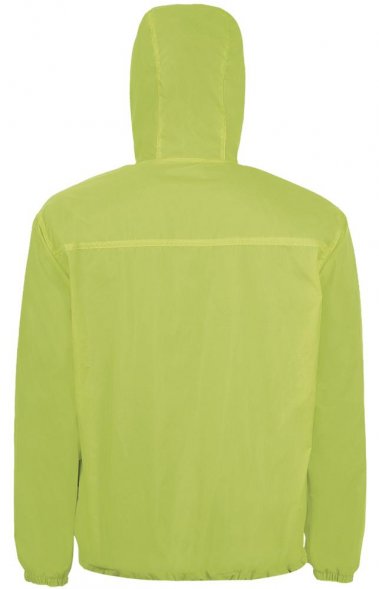 Ветровка Skate, зеленое яблоко с ярко-синим 