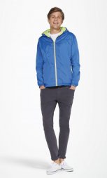 Ветровка Skate, зеленое яблоко с ярко-синим