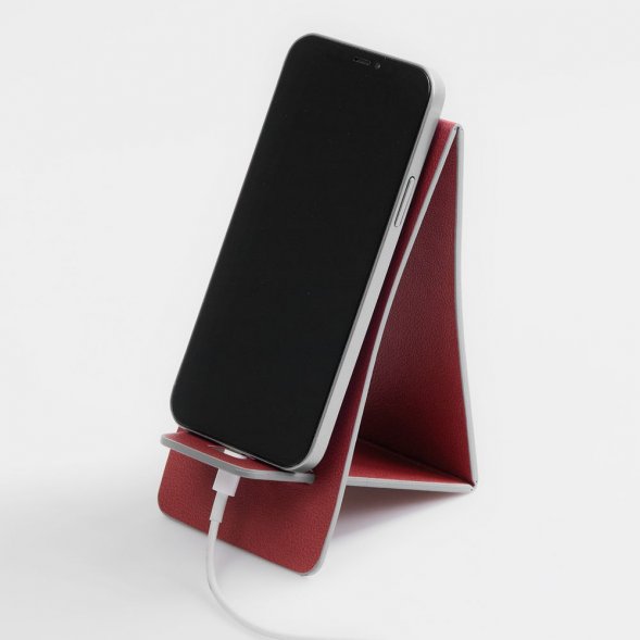 Подставка для телефона Petrus, красная 