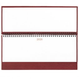 Планинг Sagrin, датированный, красный