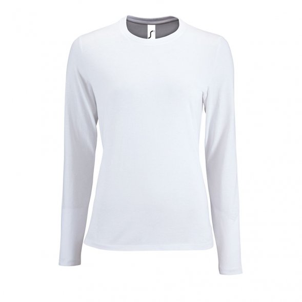 Футболка с длинным рукавом Imperial LSL Women, белая 