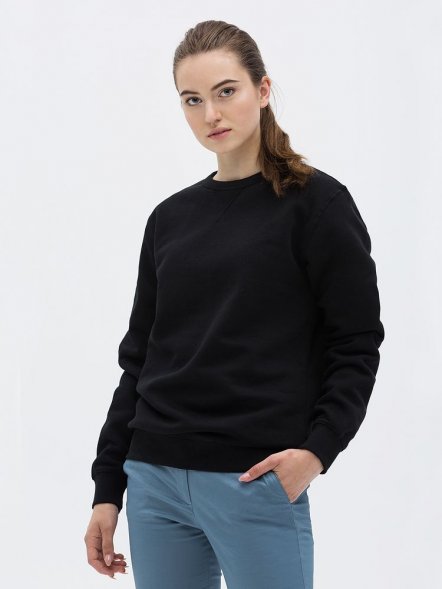 Толстовка унисекс Sully, черная 