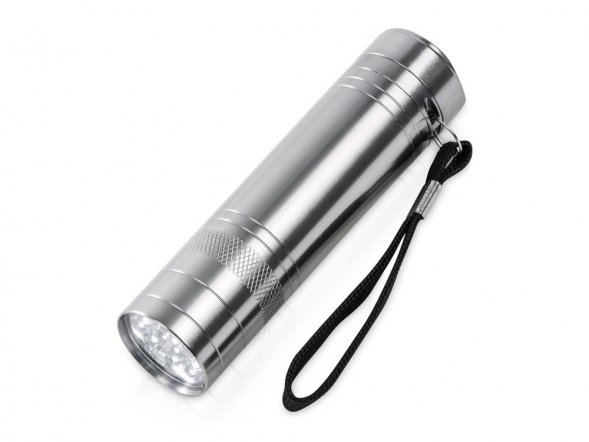 Фонарь с открывалкой Yok, серебристый (P) 