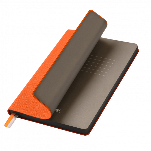 Ежедневник Tweed недатированный, оранжевый 