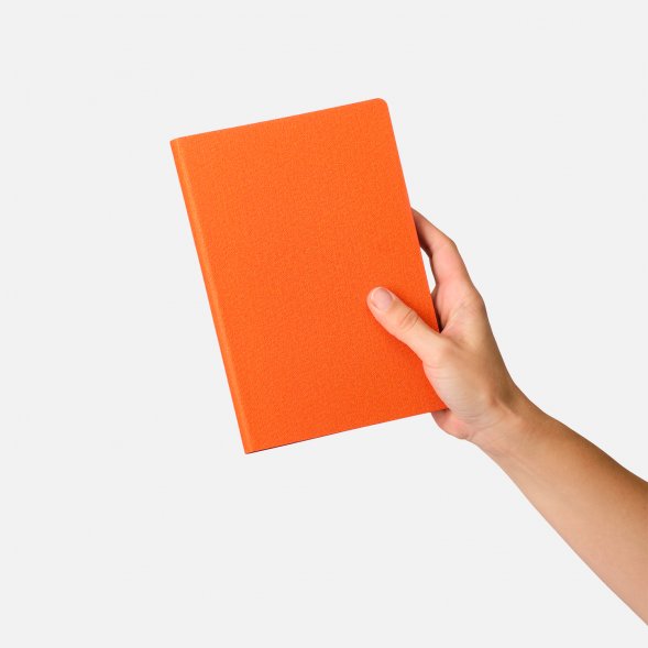 Ежедневник Tweed недатированный, оранжевый 