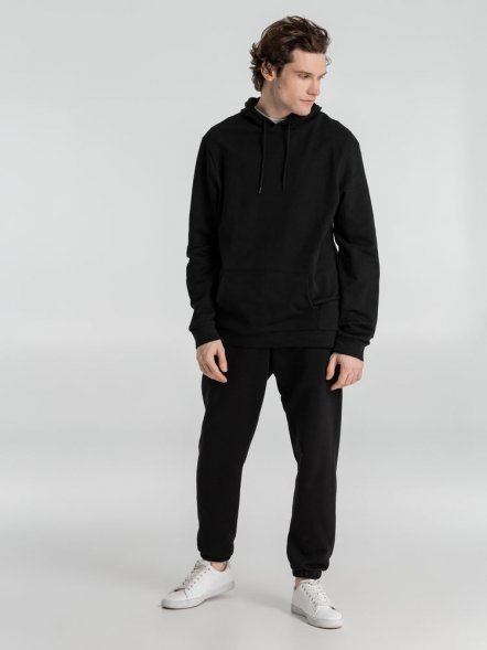 Толстовка с капюшоном унисекс Hoodie, черная 