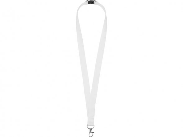 Ланьярд с карабином и замком безопасного разрыва, белый 