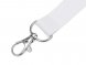 Ланьярд с карабином и замком безопасного разрыва, белый 