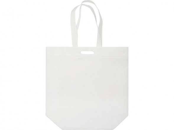 Сумка для покупок из спанбонда Scope, 455*160*380 с ручкой 550/30 мм, белый 