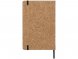 Блокнот Napa формата A5 с пробковой обложкой, натуральный 