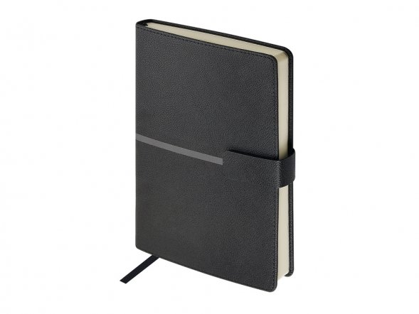 Ежедневник недатированный А5 Lyon, черный 