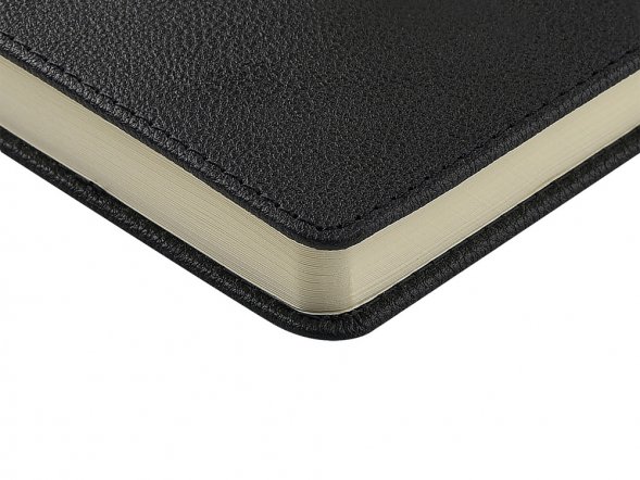 Ежедневник недатированный А5 Lyon, черный 