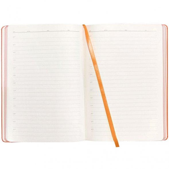 Ежедневник Shall Light, недатированный, оранжевый 