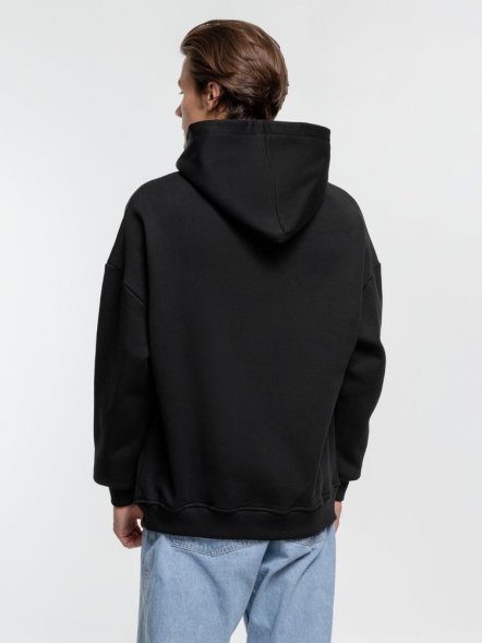 Худи оверсайз Kulonga Comfort Heavy, черное 