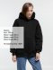 Худи оверсайз Kulonga Comfort Heavy, черное 