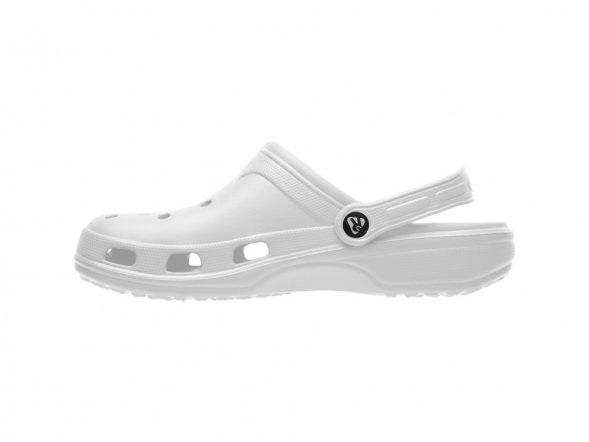 Сабо Lyles унисекс, белый 