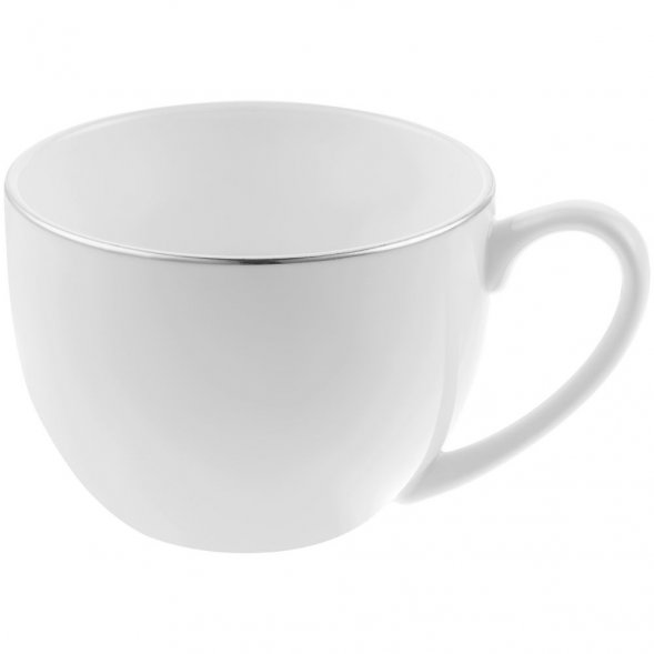 Набор на 2 персоны Select, белый с серебристой отводкой 