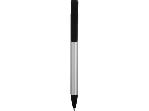 Ручка-подставка шариковая Кипер Металл, серебристый 