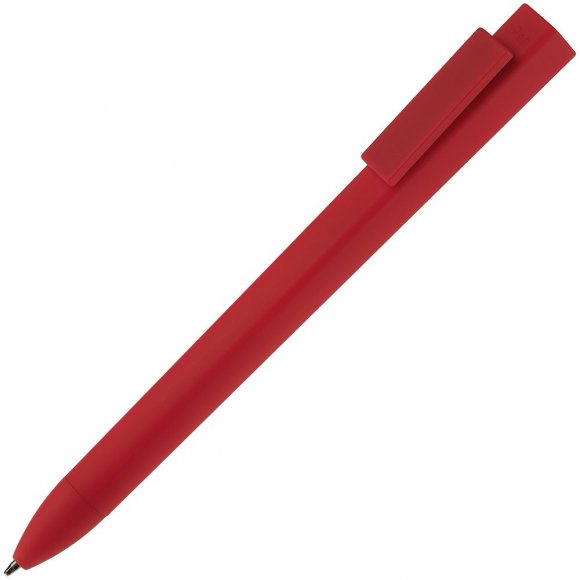 Ручка шариковая Swiper SQ Soft Touch, красная 
