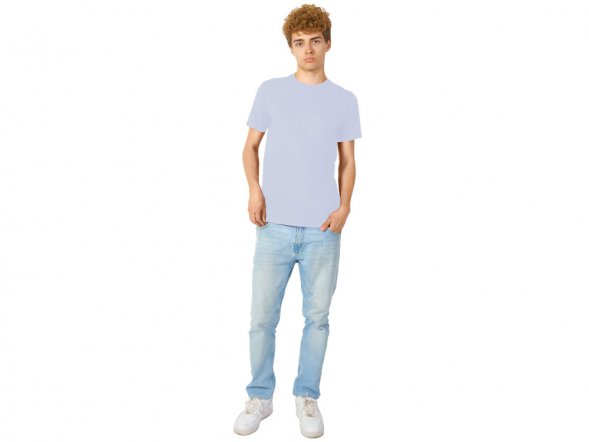 Футболка Heavy Super Club мужская, небесно-голубой 