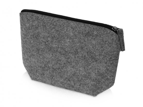 Косметичка Felt из RPET-фетра, серый 