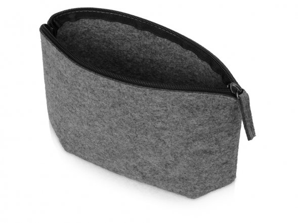 Косметичка Felt из RPET-фетра, серый 