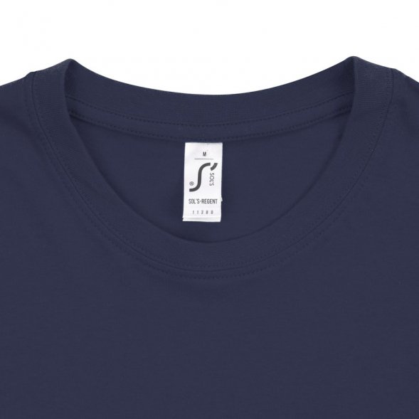 Футболка унисекс Regent 150, синяя (джинс) 