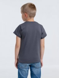 Футболка детская T-Bolka Kids, темно-серая (графит)