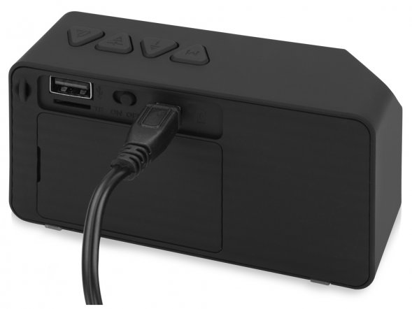 Портативная колонка Bermuda с функцией Bluetooth, черный 