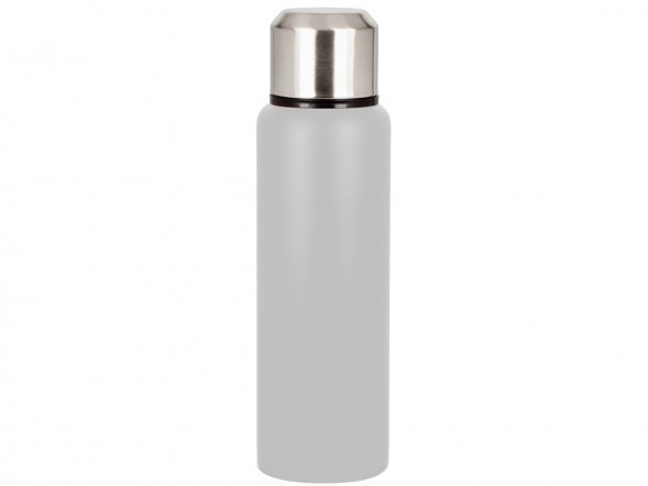 Вакуумный термос Story, тубус, средне-серый 