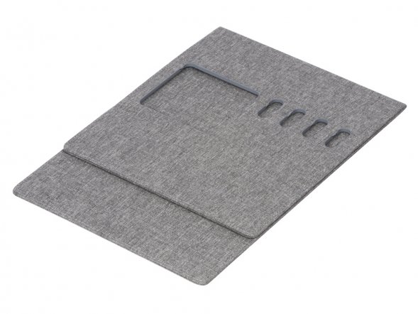 Коврик для мыши Formo из нетканого переработанного материала RPET, серый (P) 