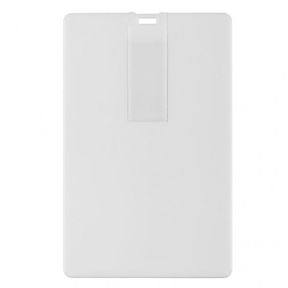 Флешка Card, 8 Гб, белая 