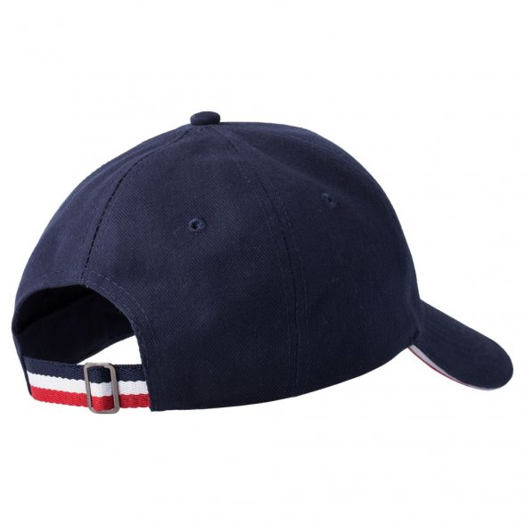 Бейсболка Longchamp, темно-синяя 