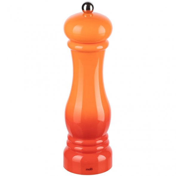 Механическая мельница для специй Gambit, оранжево-красная 
