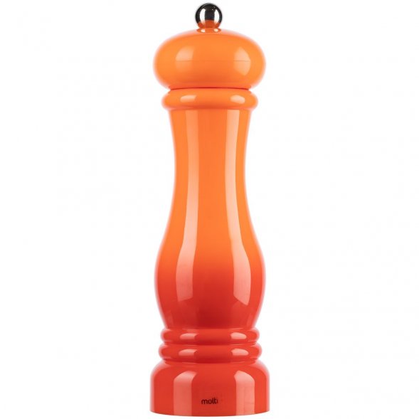 Механическая мельница для специй Gambit, оранжево-красная 