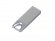 USB 2.0-флешка на 512 Мбайт с мини чипом, компактный дизайн, стильное отверстие для цепочки 