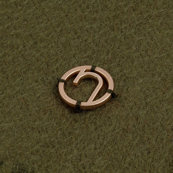 Шарф Graceful, зеленый (оливковый) 