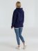 Толстовка с капюшоном унисекс Hoodie, темно-синяя 